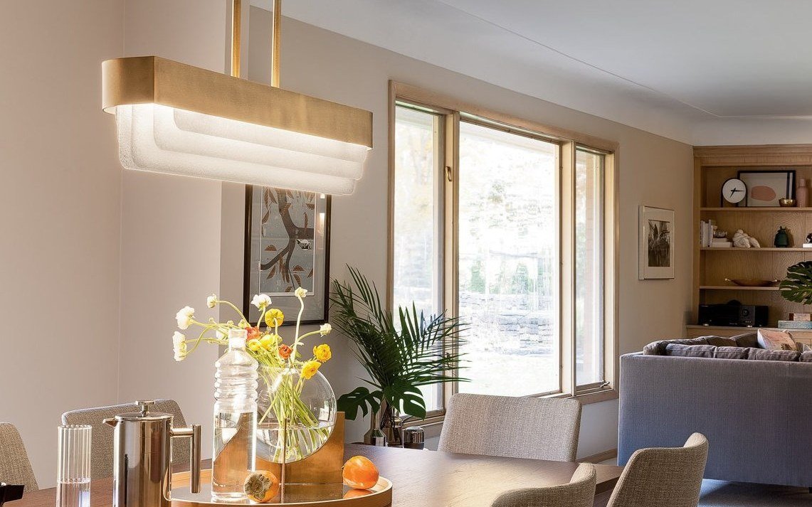 Warm tropical interior opening to the garden