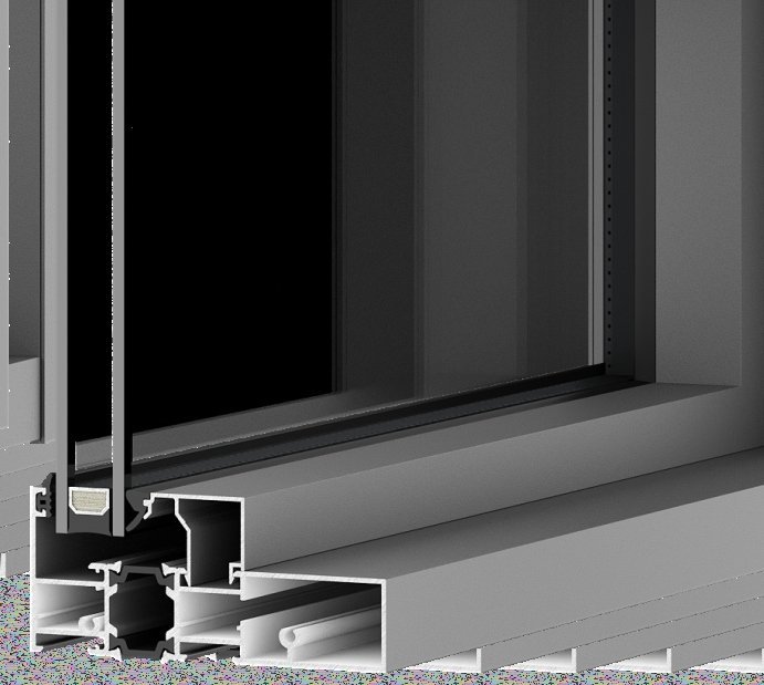 SW-110 Six-Track Sliding Windows — view 2