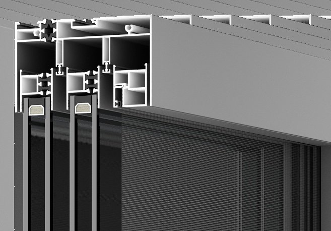 SW-110 Six-Track Sliding Windows — view 3