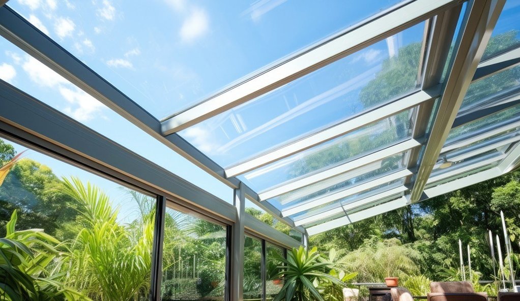 Panoramic fixed glazing installed across a modern house elevation